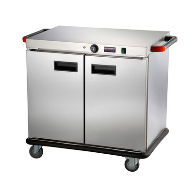 Porte simple commerciale de chariot électrique du buffet EWC-11 11 couches de chariot plus chaud de nourriture