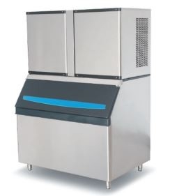 Machine à glace carrée de cube en fabricant SD-350 carré industriel commercial, machine de la machine à glaçons 110kg