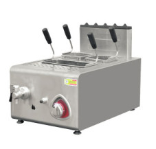Gaz commercial Lava Stone Grill de partie supérieure du comptoir d'équipement de cuisine de restaurant d'E-RQH-400G