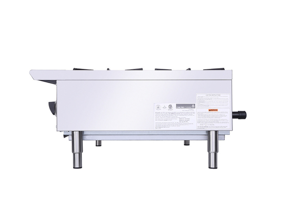 Brûleurs de bureau au gaz 24-Inch 4 de fourneau de restaurant d'équipement commercial de cuisine