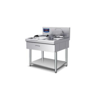 Style chinois MJDCDGZ700 faisant cuire la chaîne de fourneau de l'induction 1Burner 1 de gamme