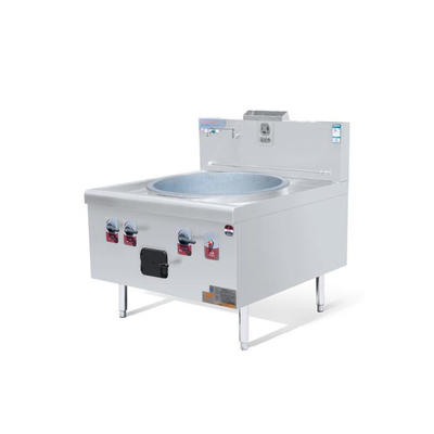 Fourneau de cuisson chinois de réchauffeur de 2 brûleurs 1 à acier inoxydable de DJJSCDWSB