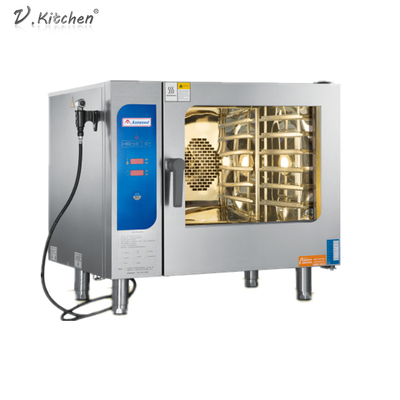 Boulangerie de restaurant faisant 10 cuire au four Tray Combi Convection Oven