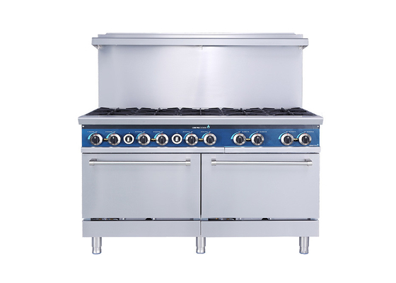 Brûleur commercial au gaz 60-Inch 10-Open d'équipement de cuisine de restaurant