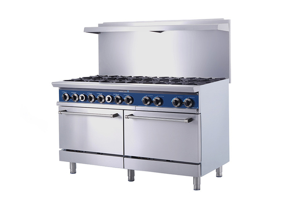 Brûleur commercial au gaz 60-Inch 10-Open d'équipement de cuisine de restaurant