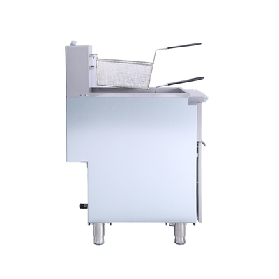 La cuisine Enquipment de restaurant de station de vacances d'hôtel intoxiquent 3 la friteuse des brûleurs 1-Tank