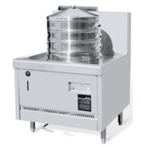Style chinois P-S-1 faisant cuire le fourneau simple de vapeur de saucisse de gamme de gaz commercial de four