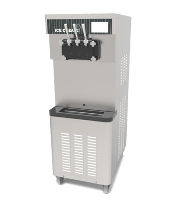 Machine commerciale de crème glacée de machine du yaourt CF8240 avec les trémies 9L*2