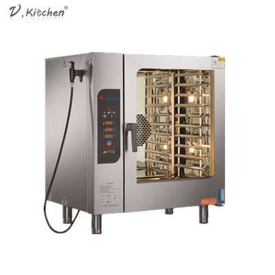 Four de convection de Programo 10*1/1 GN SS316 Combi